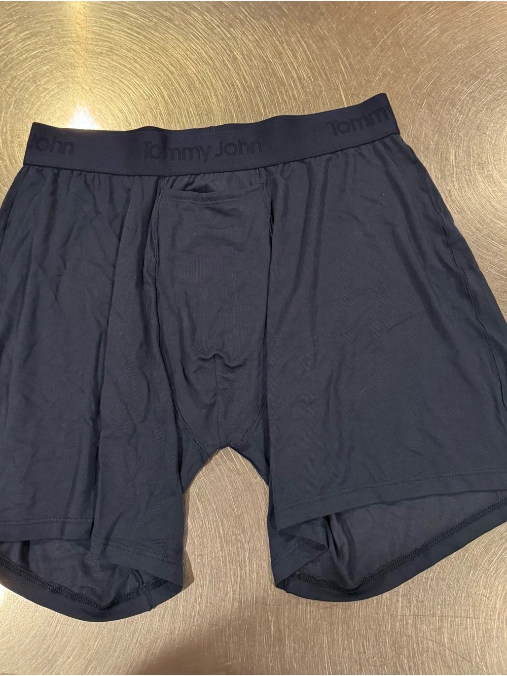 Tommy John Navy Modal Second Skin Boxer Briefs